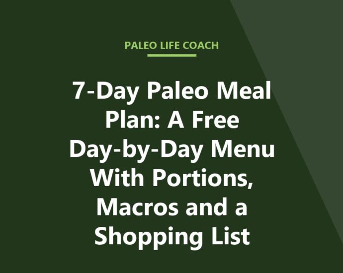 7-Day Paleo Meal Plan: A Free Day-by-Day Menu With Portions, Macros and a Shopping List