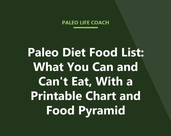 Paleo Diet Food List: What You Can and Can't Eat, With a Printable Chart and Food Pyramid